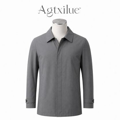 Agtxilue™ Alder Stretch Oxford Shirt – Men's Wrinkle-Resistant Business Casual Button-Down