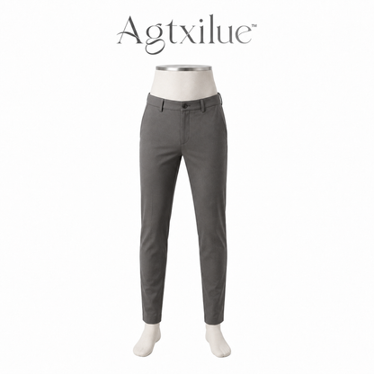 Agtxilue™ Harrison Performance Chinos – Men's Slim Stretch Business Casual Office Pants