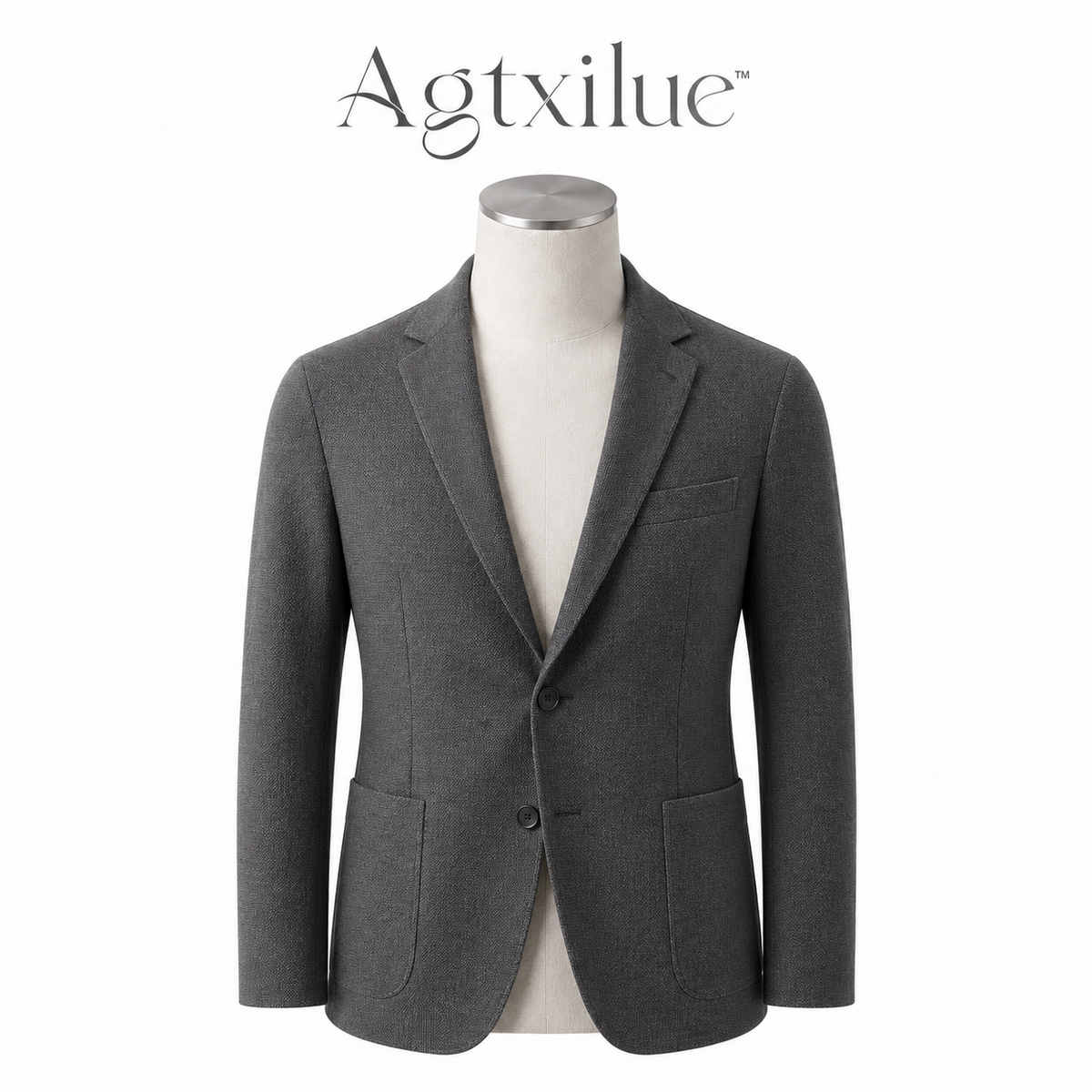 Agtxilue™ Hartwell Unstructured Blazer – Men's Lightweight Stretch Business Casual Jacket