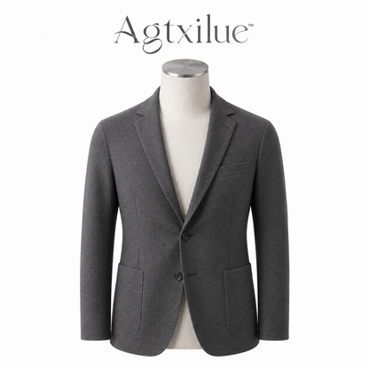 Agtxilue™ Hartwell Unstructured Blazer – Men's Lightweight Stretch Business Casual Jacket
