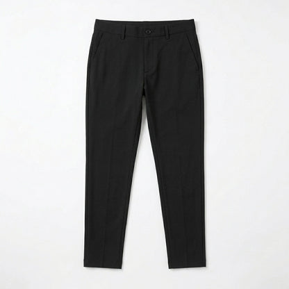 Agtxilue™ Wren Tailored Commuter Trousers – Men's Slim Stretch Business Casual Dress Pants